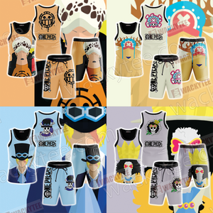 One Piece Sabo Minimalist Beach Shorts