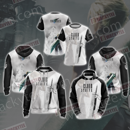 Final Fantasy VII - Cloud Strife Unisex 3D T-shirt