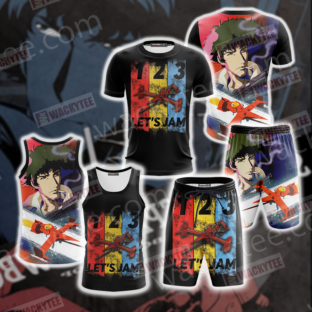 Cowboy Bebop New Style Beach Shorts