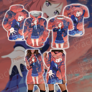 Love Live! Nishikino Maki 3D Hoodie Dress