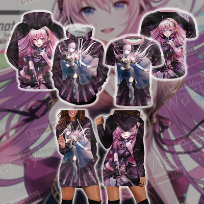 Megurine Luka New Look 3D Hoodie Dress
