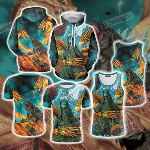 Godzilla King Of The Monsters New Look Unisex 3D Hoodie