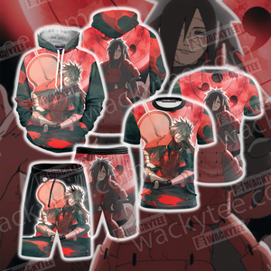 Naruto Uchiha Madara 3D T-shirt