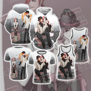 RWBY Roman and Neo Unisex 3D Hoodie