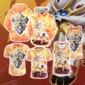 Pokemon Solgaleo Unisex 3D Hoodie