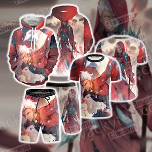 Fate/Stay Night Archer 3D Hoodie