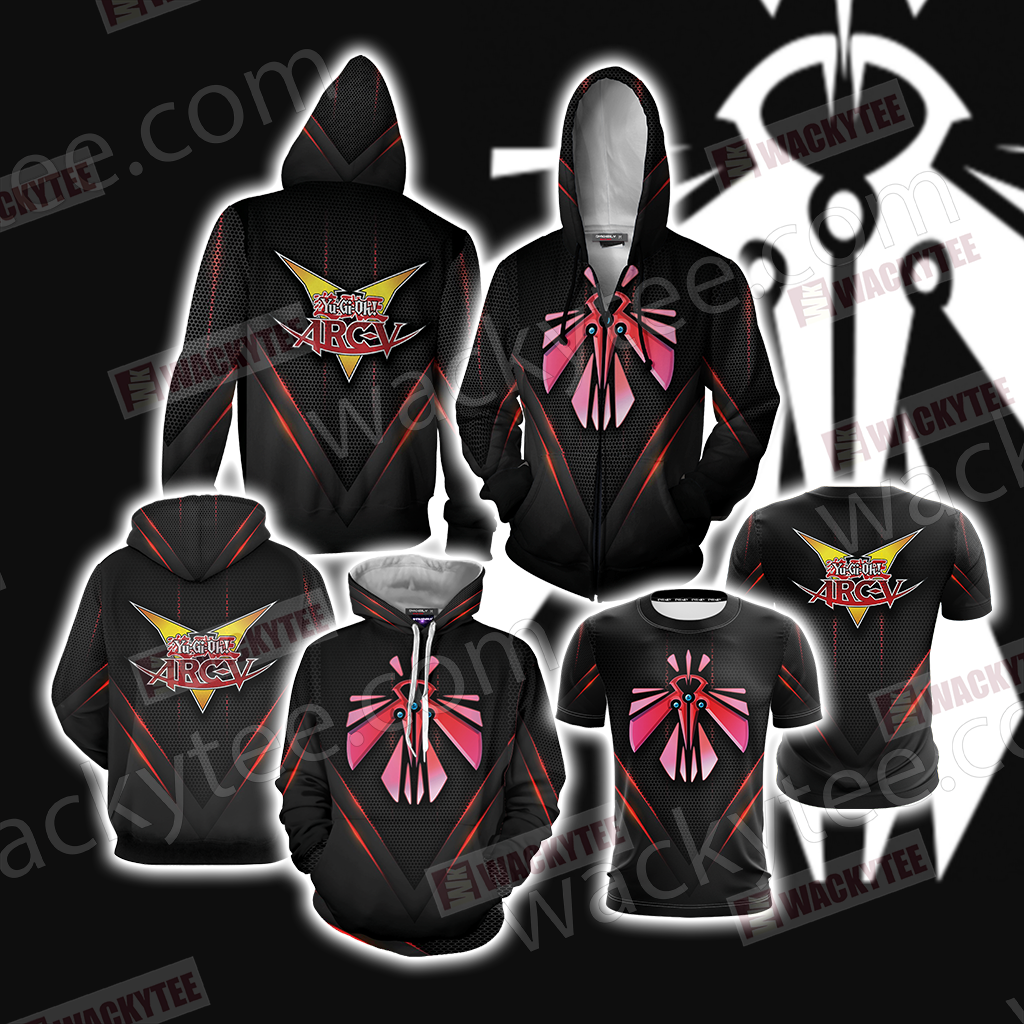 Yu Gi Oh! Arc-V Symbol Unisex 3D Hoodie