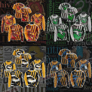 Hufflepuff Badgers Quidditch Team Harry Potter New Style Unisex 3D Hoodie