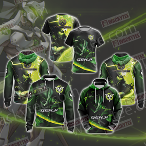 Overwatch - Genji Unisex 3D Hoodie