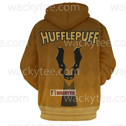 Hufflepuff My Honor Is My Loyalty New 3D Hoodie