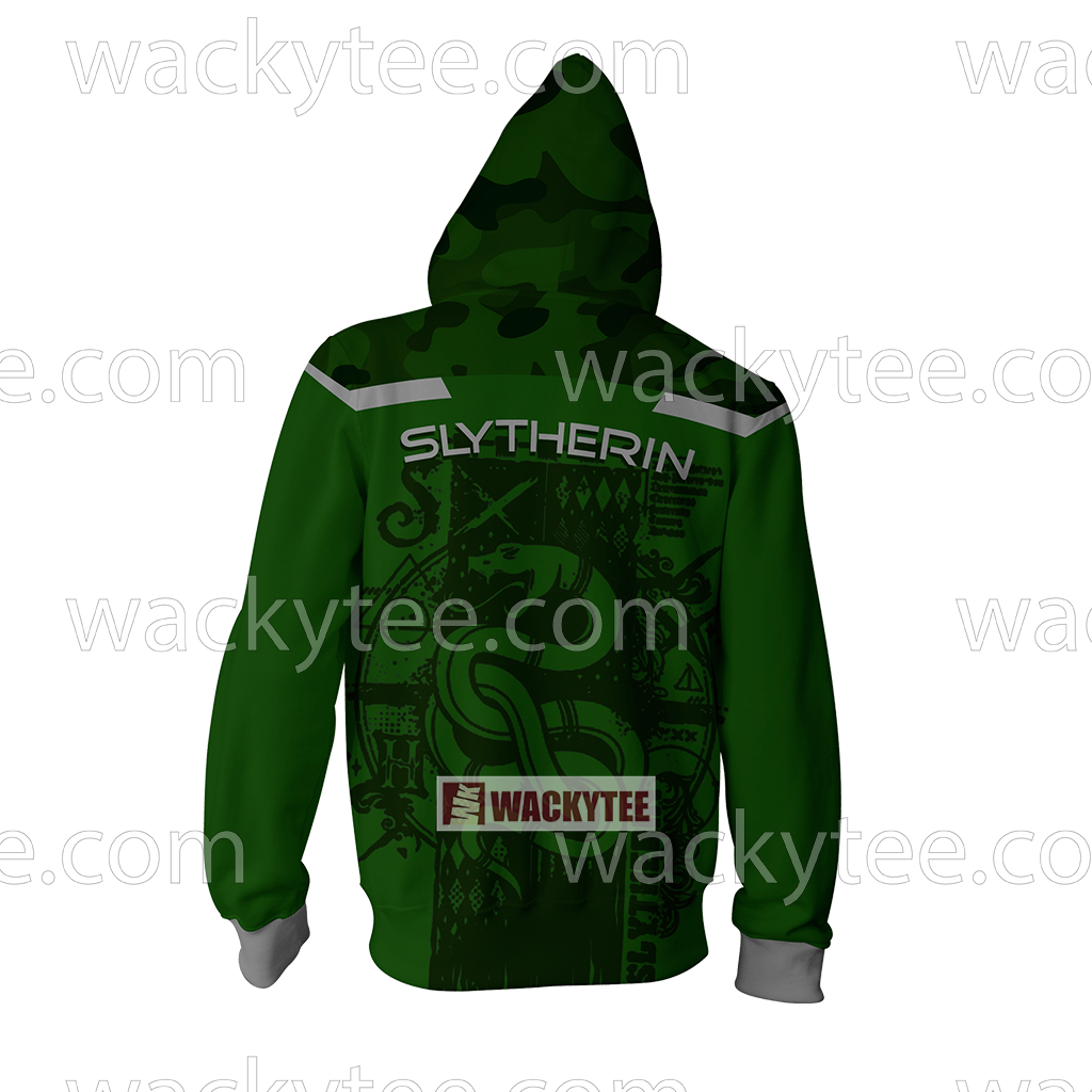 Slytherin The Results Validate The Deep Harry Potter Zip Up Hoodie