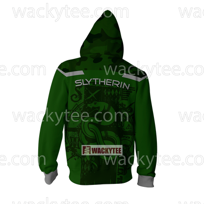 Slytherin The Results Validate The Deep Harry Potter Zip Up Hoodie