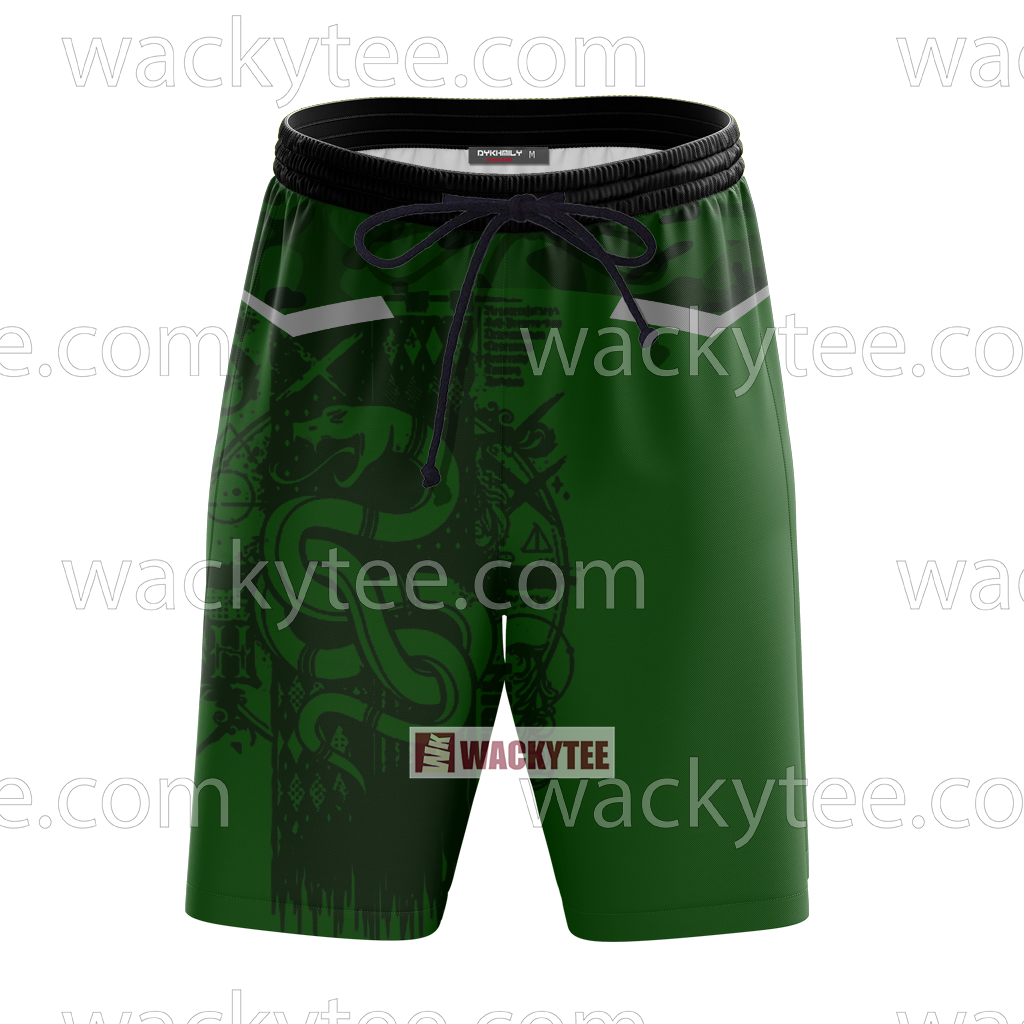 Slytherin The Results Validate The Deep Harry Potter Beach Shorts