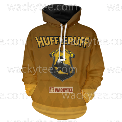 Hufflepuff My Honor Is My Loyalty New 3D Hoodie