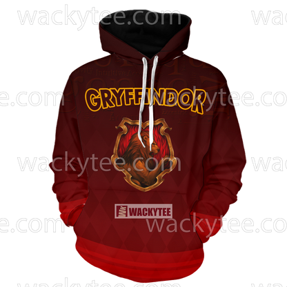 Gryffindor Let Deeds Reveal Your Heart New 3D Hoodie