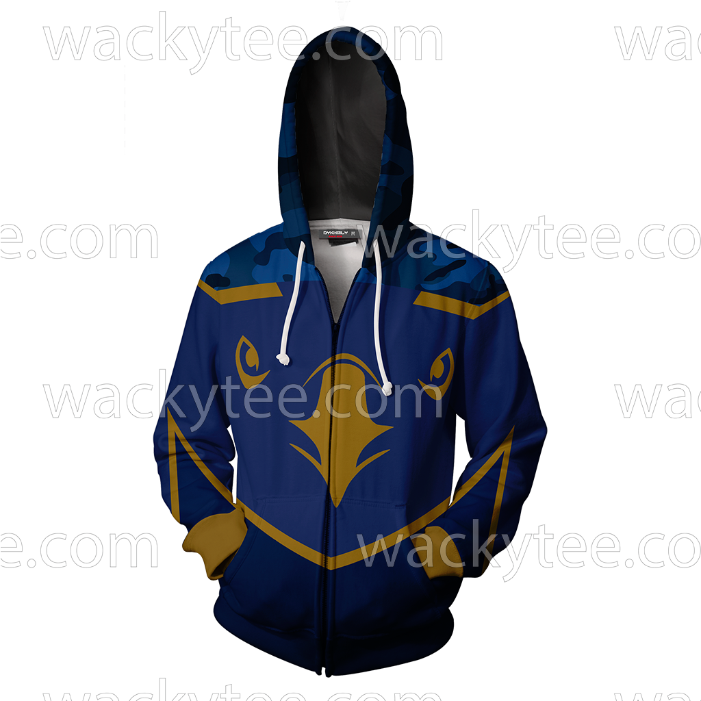 Ravenclaw The Doors Of Wisdom Are Never Shut Harry Potter Zip Up Hoodie