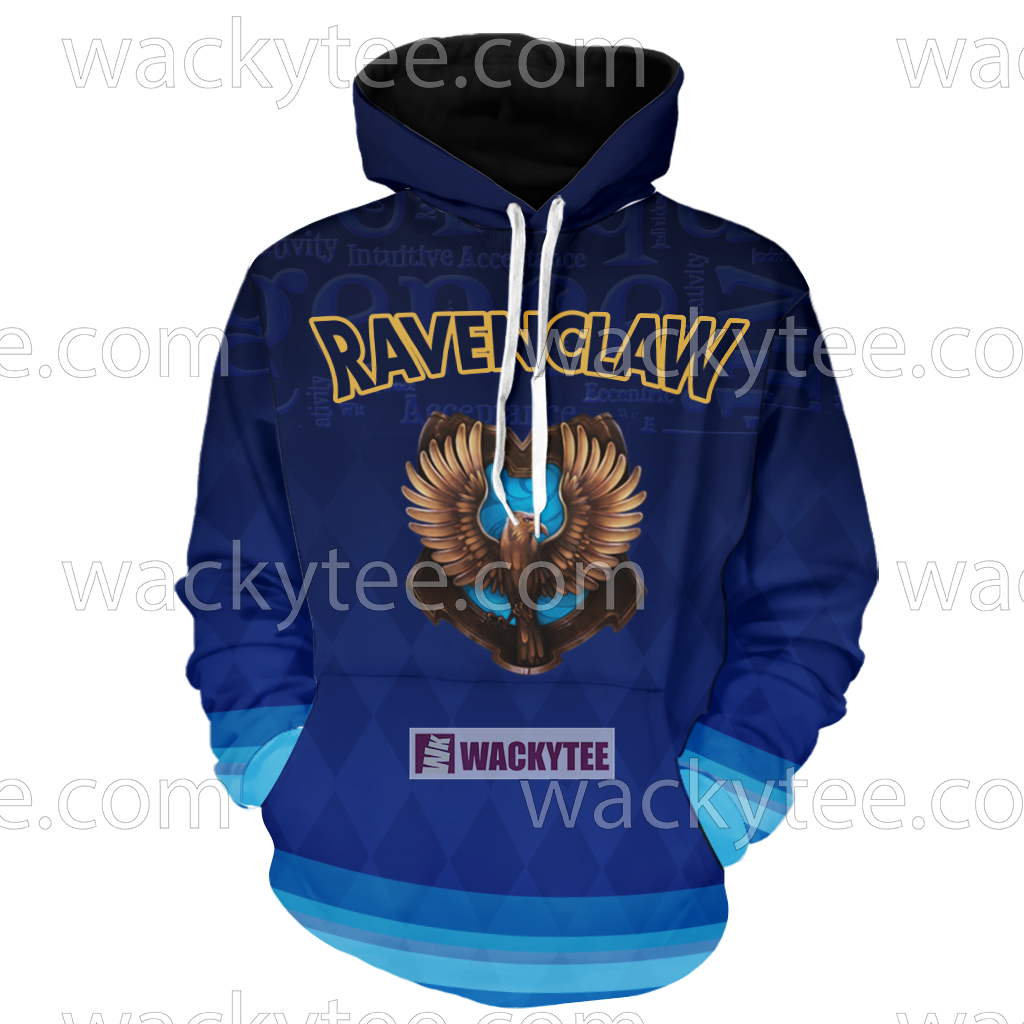 Ravenclaw The Doors Of Wisdom Are Never Shut New 3D Hoodie