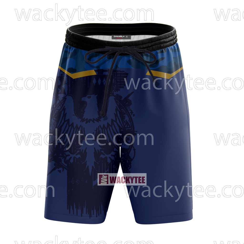 Ravenclaw The Doors Of Wisdom Are Never Shut Harry Potter Beach Shorts