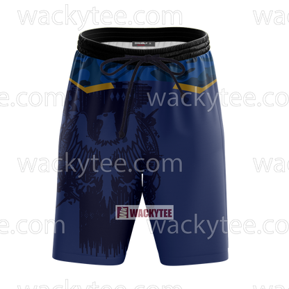 Ravenclaw The Doors Of Wisdom Are Never Shut Harry Potter Beach Shorts