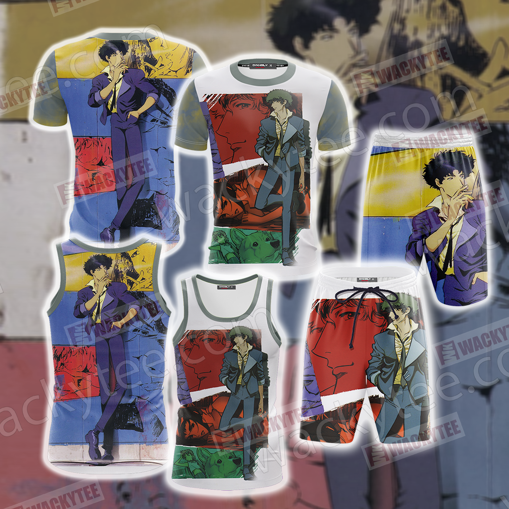 Cowboy Bebop New Version Unisex 3D Tank Top