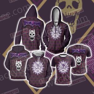 JoJo' Bizarre Adventure - Kira Yoshikage Symbol Unisex Zip Up Hoodie Jacket