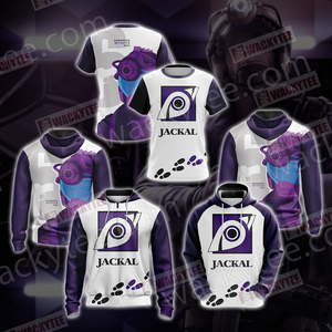 Tom Clancy's Rainbow Six - Jackal Unisex 3D Hoodie