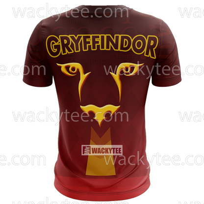 Gryffindor Let Deeds Reveal Your Heart New Unisex 3D T-shirt