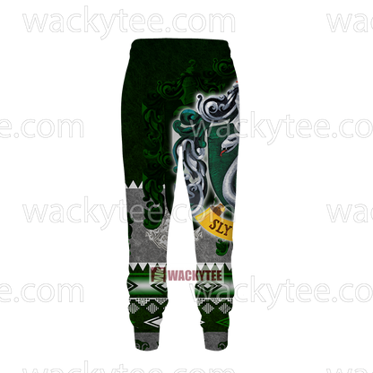 Cunning Like A Slytherin Harry Potter Wacky Style Jogging Pants