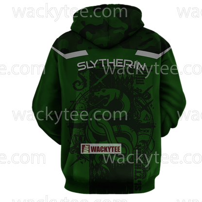 Slytherin The Results Validate The Deep Harry Potter 3D Hoodie