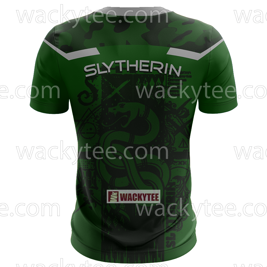 Slytherin The Results Validate The Deep Harry Potter 3D T-shirt
