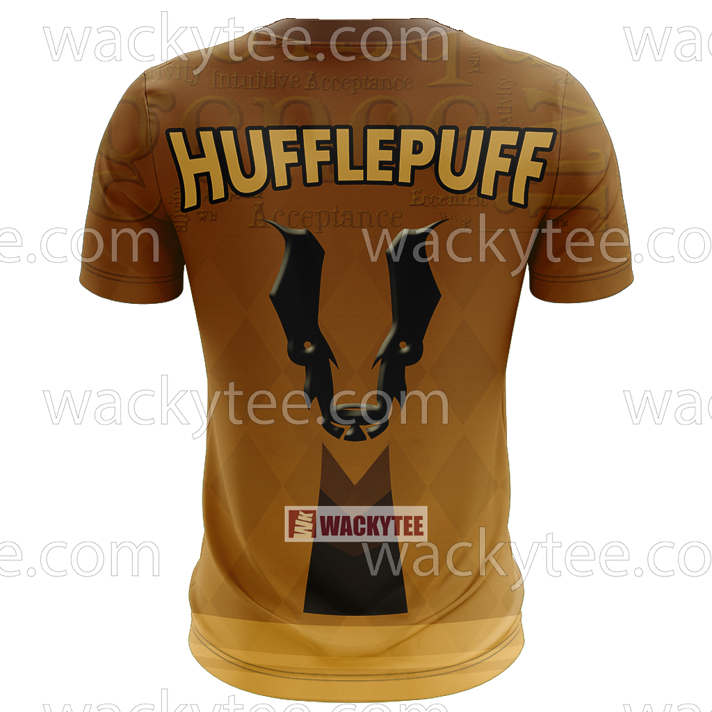 Hufflepuff My Honor Is My Loyalty New Unisex 3D T-shirt