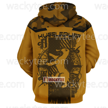 Hufflepuff My Honor Is My Loyalty Harry Potter 3D Hoodie