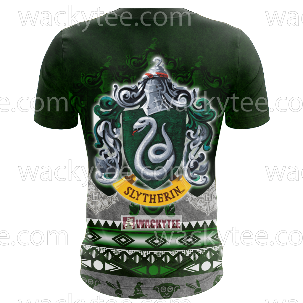 Cunning Like A Slytherin Harry Potter Wacky Style Unisex 3D T-shirt