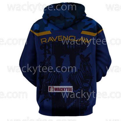 Ravenclaw The Doors Of Wisdom Are Never Shut Harry Potter 3D Hoodie