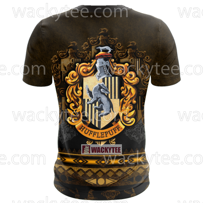Loyal Like A Hufflepuff Harry Potter Wacky Style Unisex 3D T-shirt