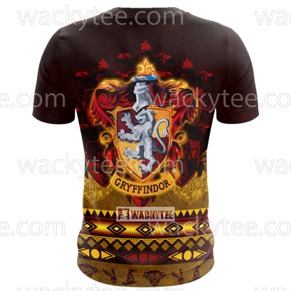 Brave Like A Gryffindor Harry Potter Wacky Style Unisex 3D T-shirt