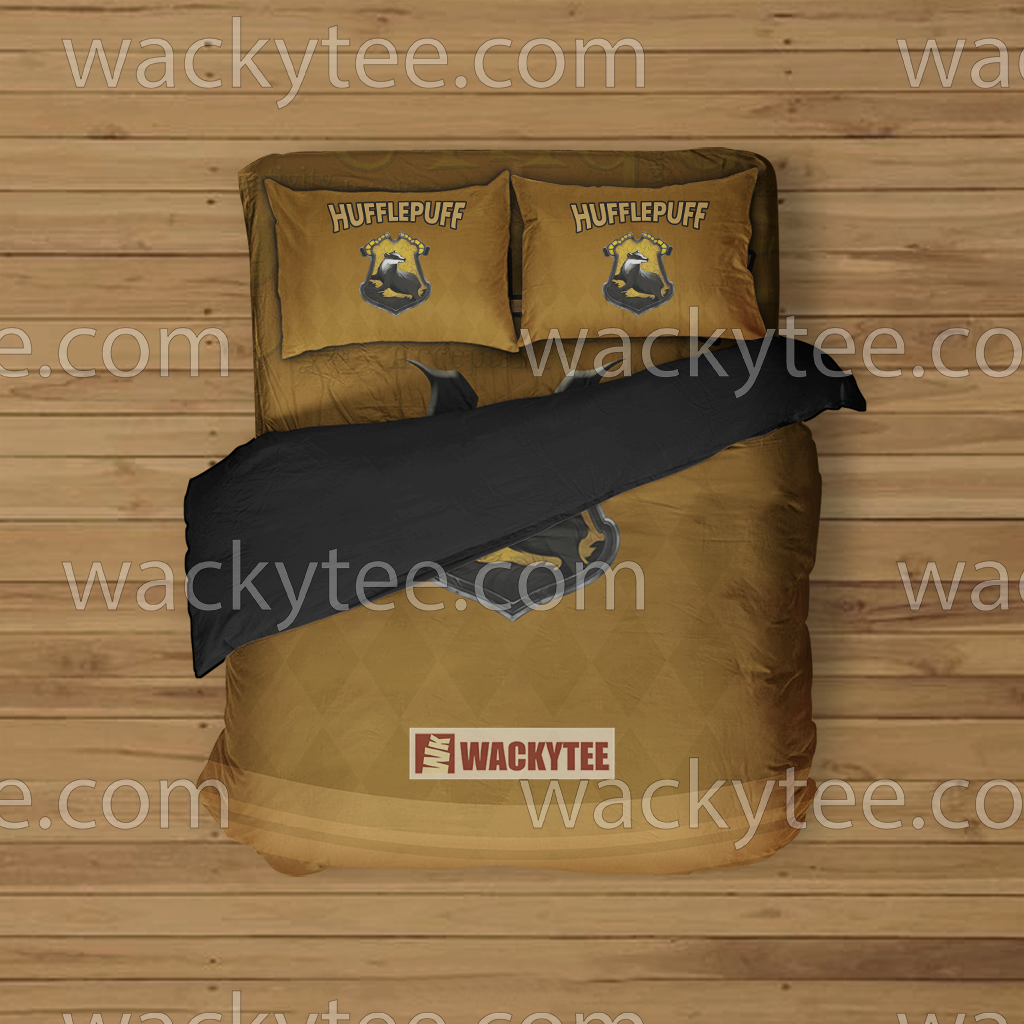 Hufflepuff My Honor Is My Loyalty New Bed Set