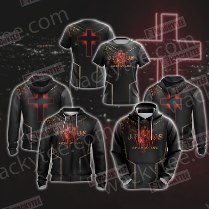Chirstian Jesus Save My Life Unisex 3D Hoodie