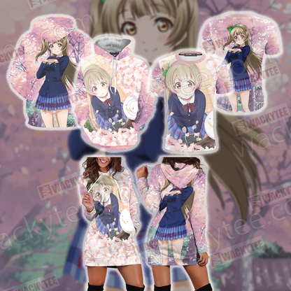Love Live! School Idol Minami Kotori 3D Hoodie Dress