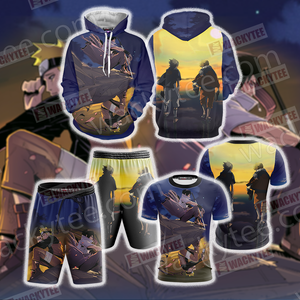 Naruto And Sasuke 3D Hoodie