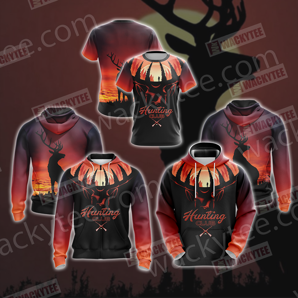 Hunting - Deer New Look Unisex 3D Hoodie