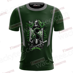 And Power-Hungry Slytherin Loved Those Of Great Ambition Unisex 3D T-shirt