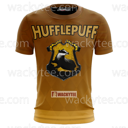 Hufflepuff My Honor Is My Loyalty New Unisex 3D T-shirt