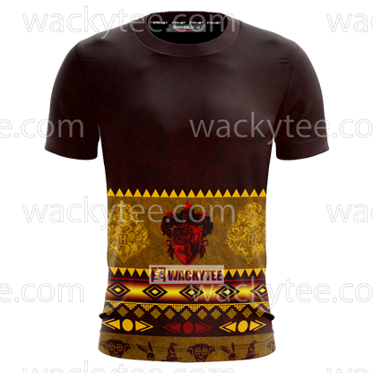 Brave Like A Gryffindor Harry Potter Wacky Style Unisex 3D T-shirt