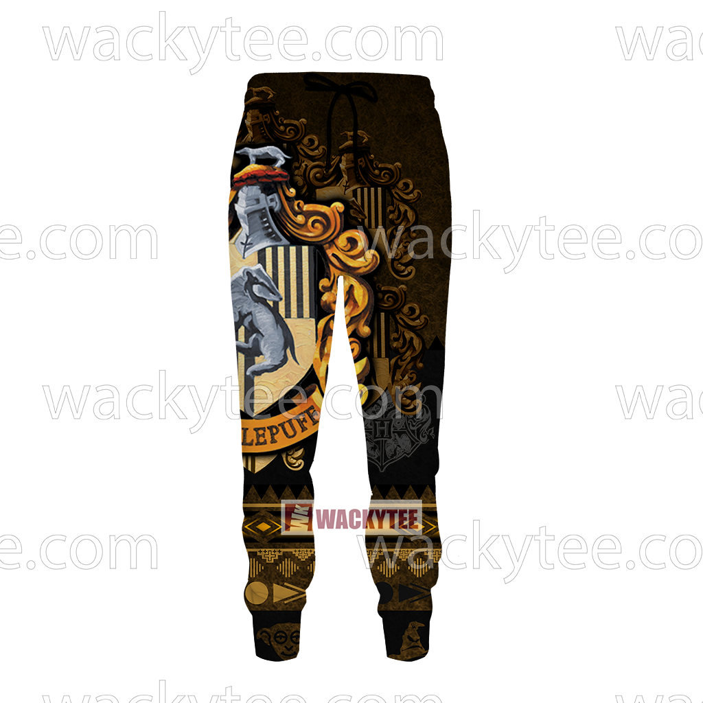 Loyal Like A Hufflepuff Harry Potter Wacky Style Jogging Pants