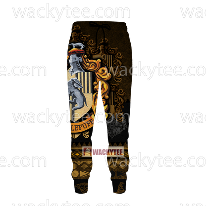 Loyal Like A Hufflepuff Harry Potter Wacky Style Jogging Pants
