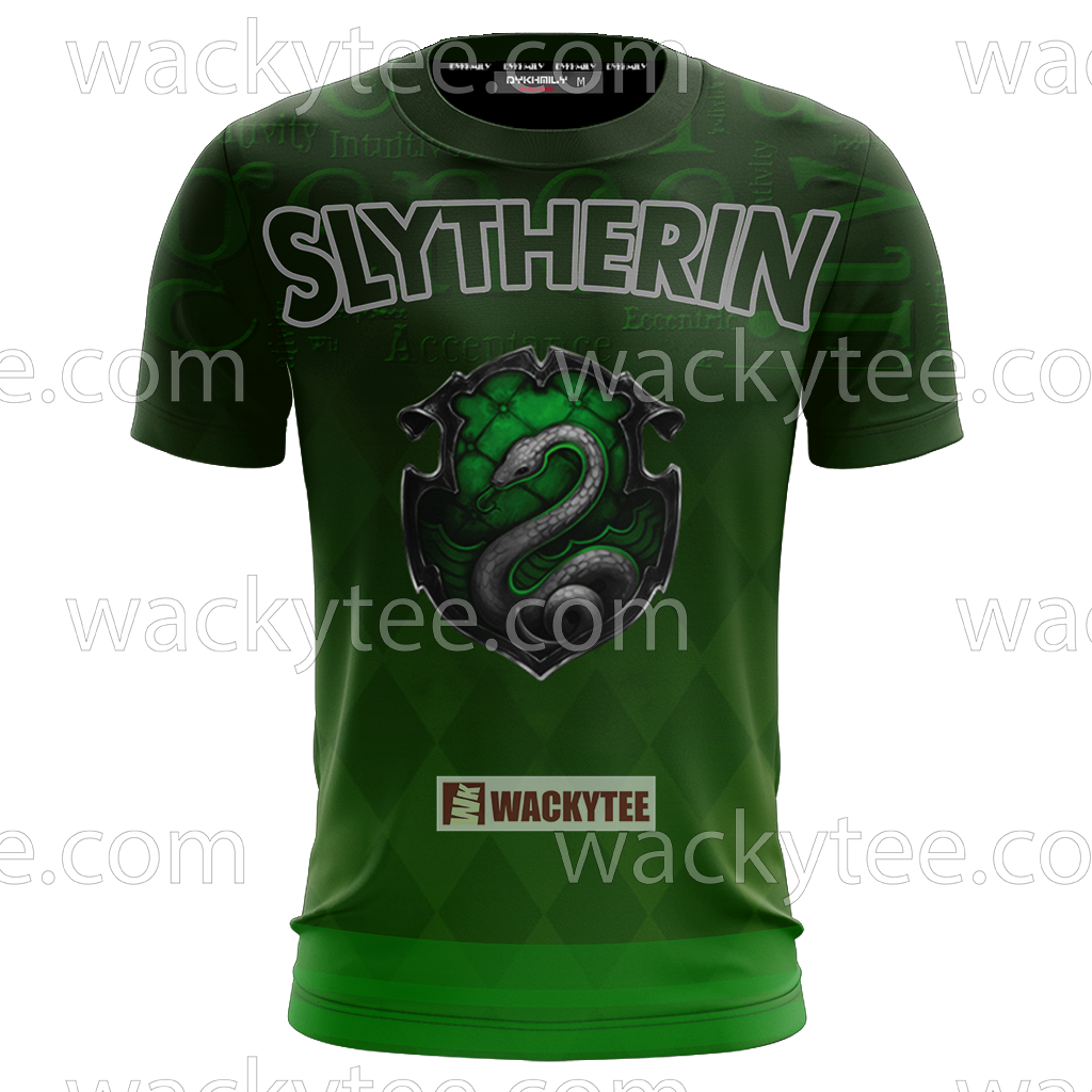 Slytherin The Results Validate The Deep New Unisex 3D T-shirt