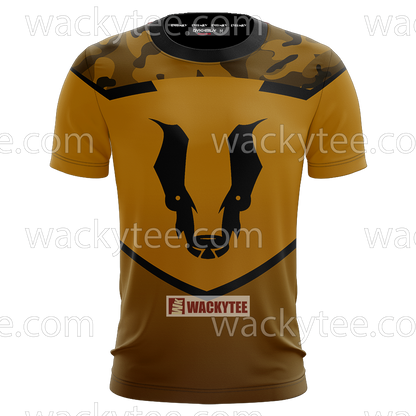 Hufflepuff My Honor Is My Loyalty Harry Potter 3D T-shirt