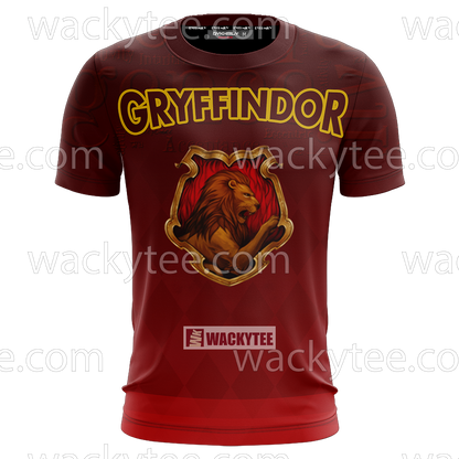 Gryffindor Let Deeds Reveal Your Heart New Unisex 3D T-shirt