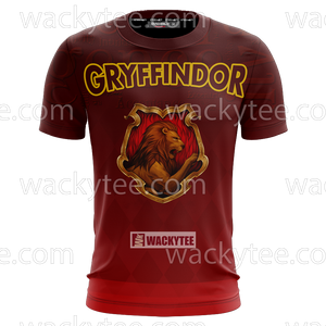Gryffindor Let Deeds Reveal Your Heart New Unisex 3D T-shirt
